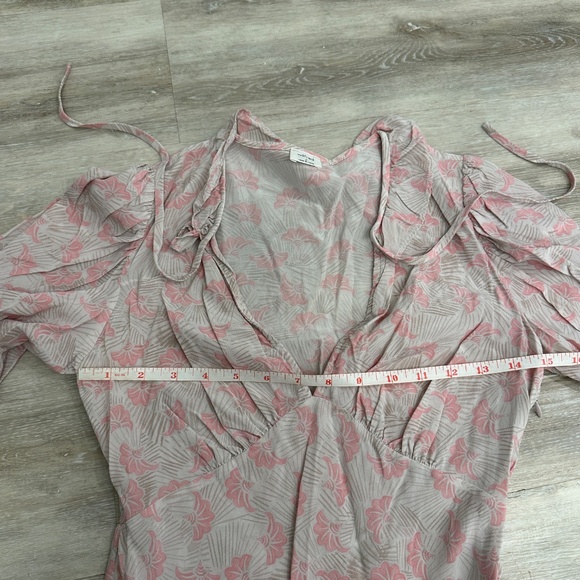 Rare Wilfred 100% Silk Babydoll Mini Dress, 0/2 - Picture 6 of 7